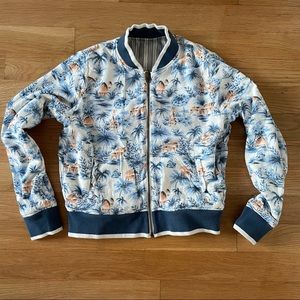 Faherty Mandalay Reversible Bomber Jacket
